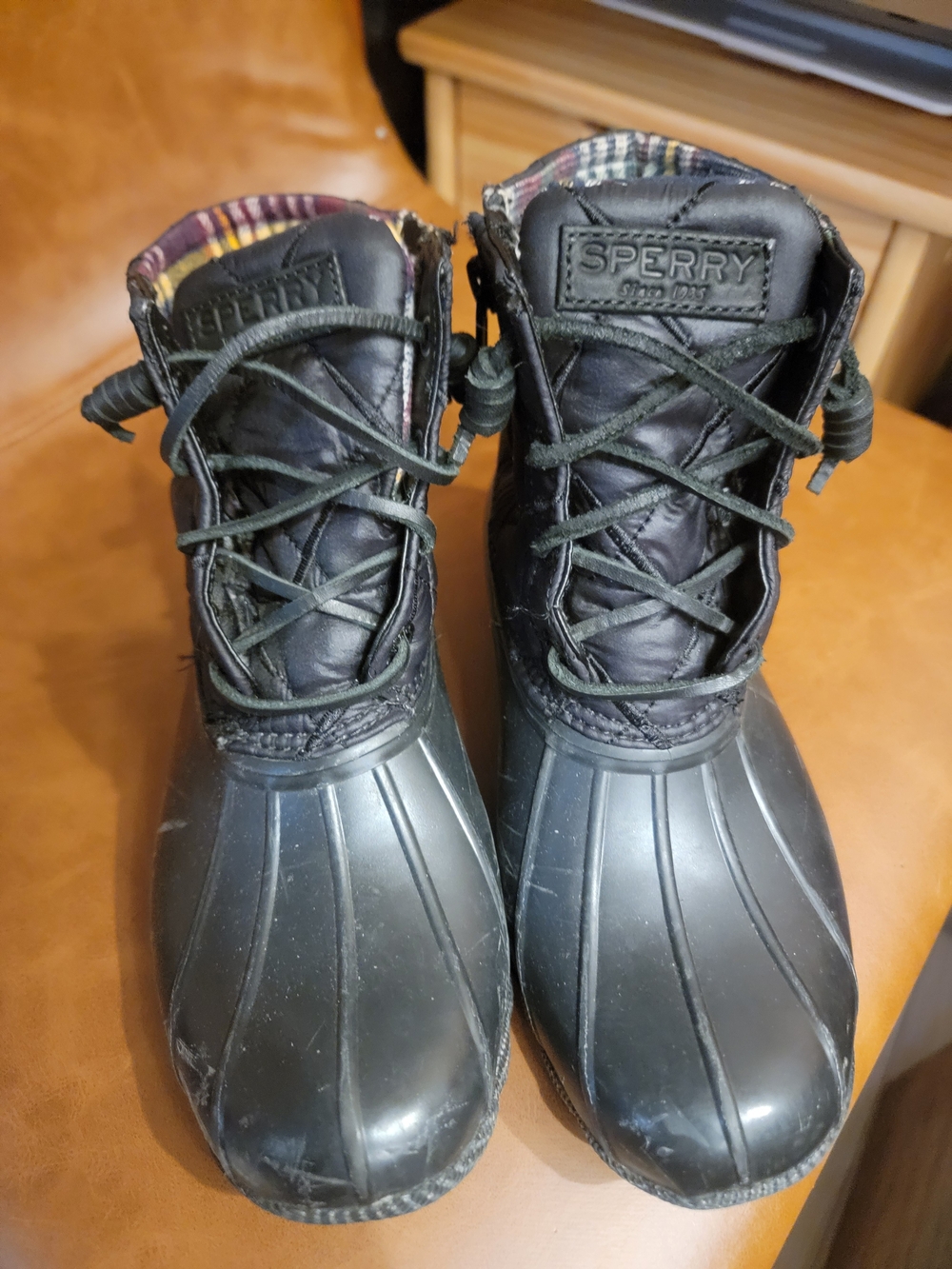 Sperry Black Duck Boots